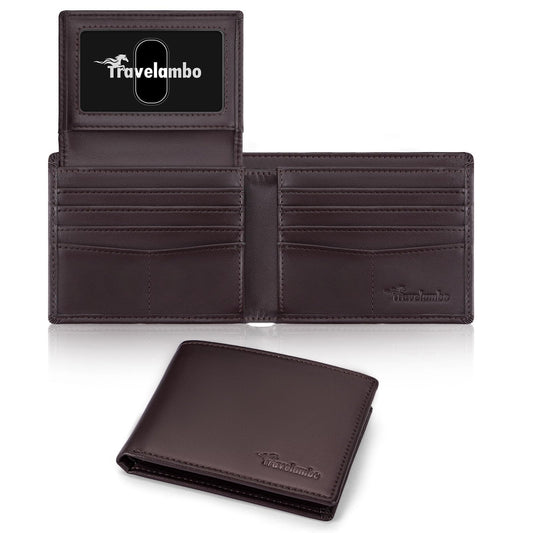 Slim RFID Bifold Wallet for Men - Travelambo