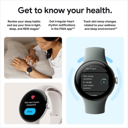 Google Pixel Watch 2 Smartwatch with Fitbit Features