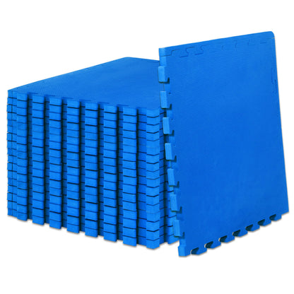 ProsourceFit Extra Thick Exercise Mats 18 Tiles , 72 Sq Ft