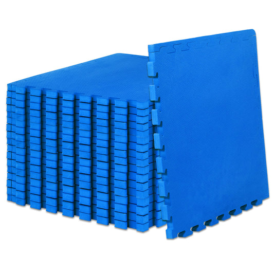ProsourceFit Extra Thick Exercise Mats 18 Tiles , 72 Sq Ft