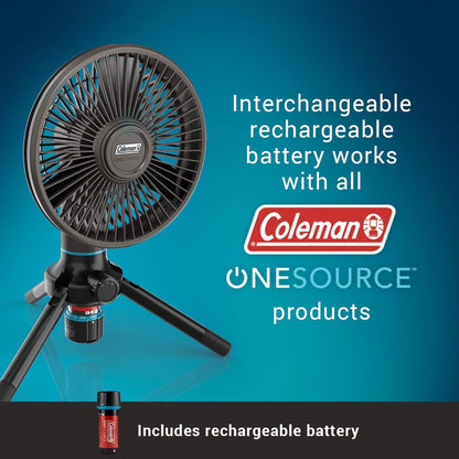 Coleman Rechargeable Camping Gear: Shower, Vacuum, Fan