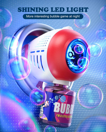 2 Bubble Guns with Solution for Kids Outdoors