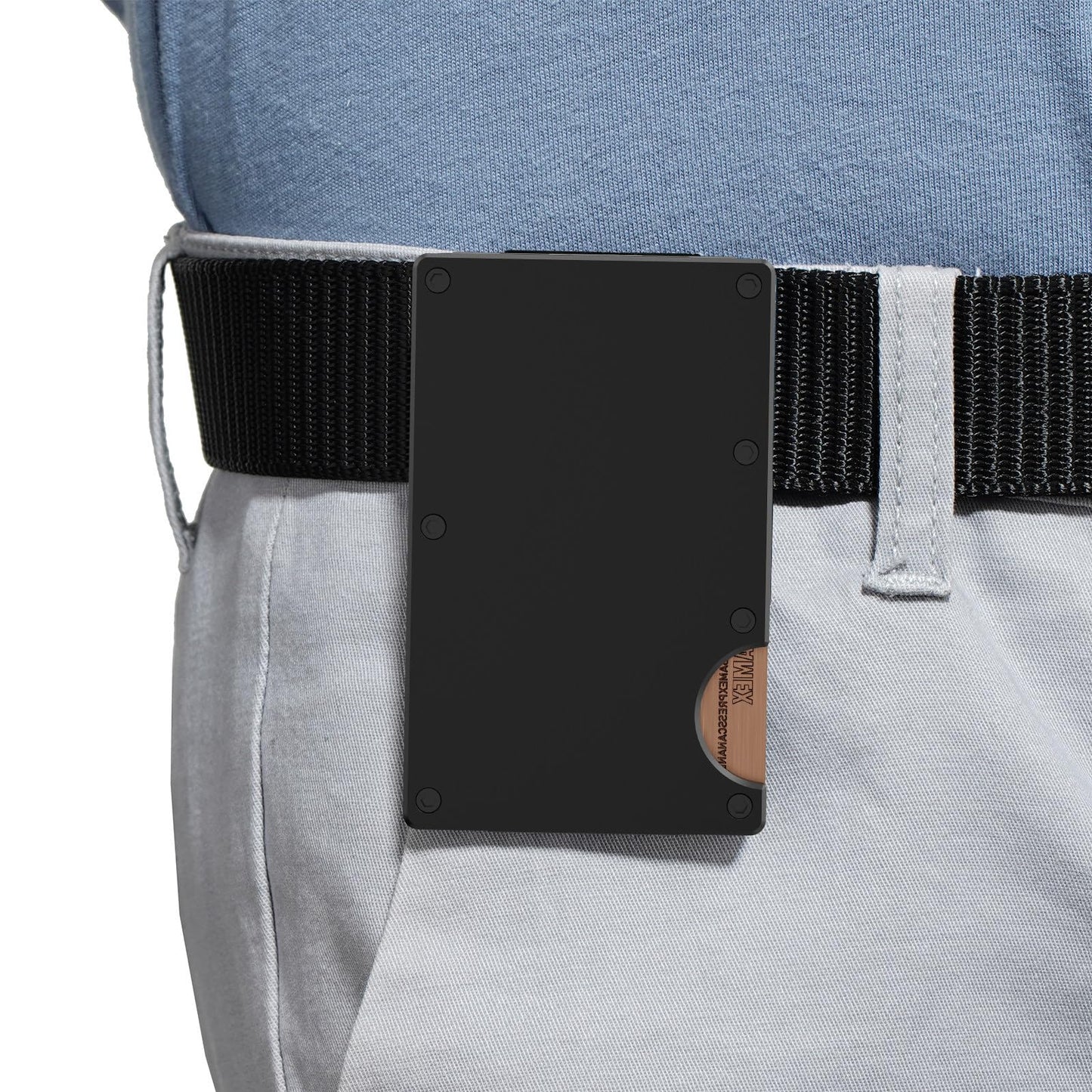 Slim Wallet with Money Clip: Thin Wallet - Credit Card Holder Wallets for Men - Minimalist Wallet For Men