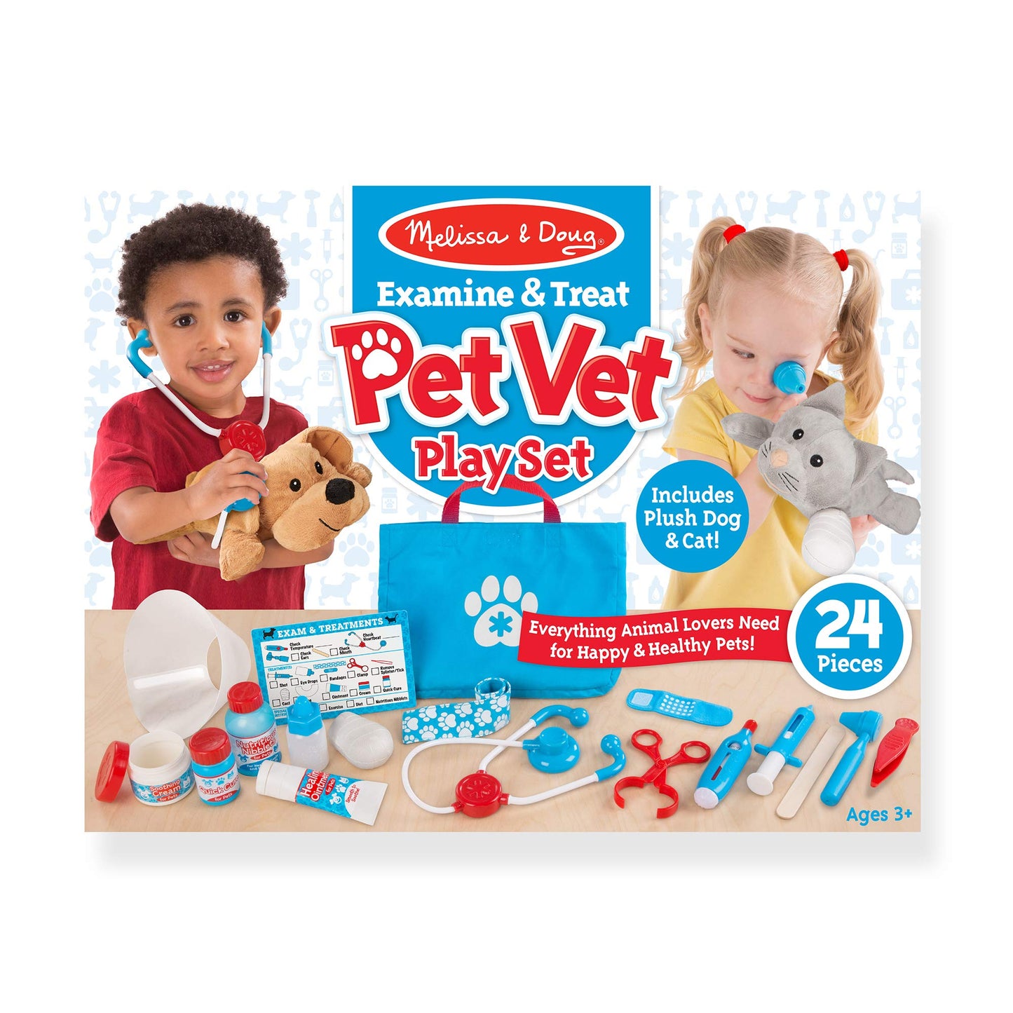 Melissa & Doug Pet Vet Play Set for Kids