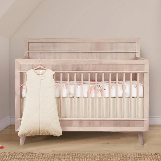 Evolur 3-Piece Crib Bedding Set, Machine Washable