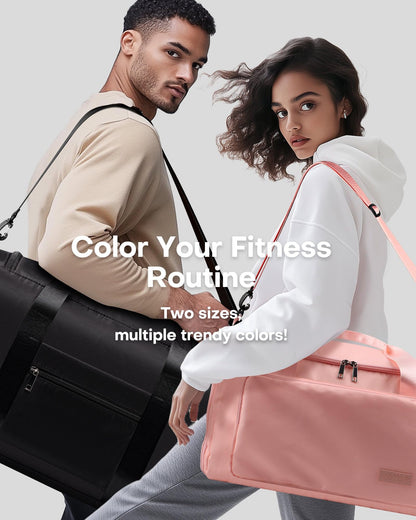 Gym Bag with Shoe Compartment by HOTOR