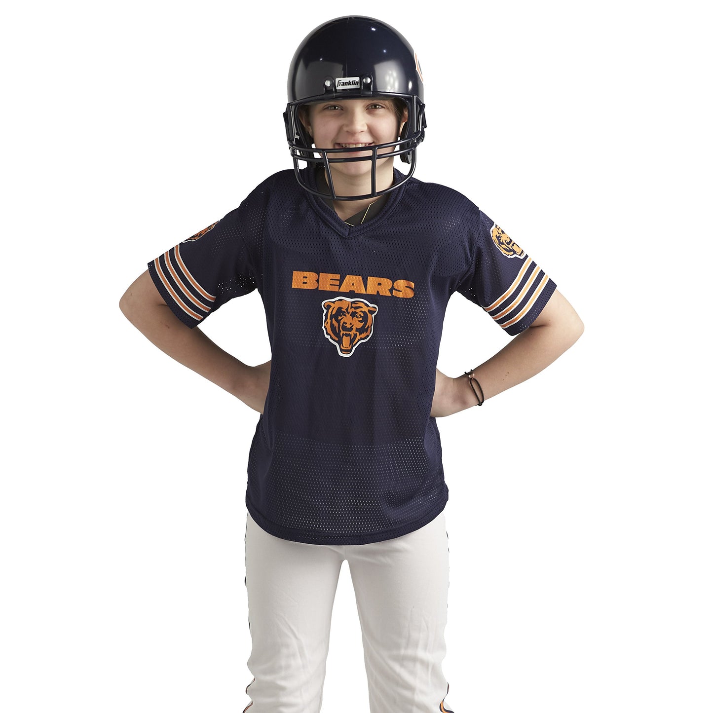 Franklin Sports Chicago Bears Kids Football Uniform Set