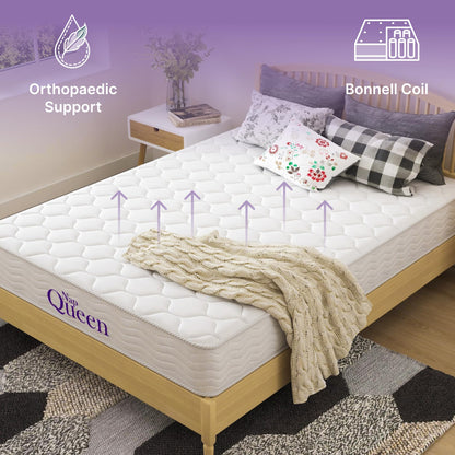 NapQueen Twin-XL 6" Innerspring Mattress, Medium Feel