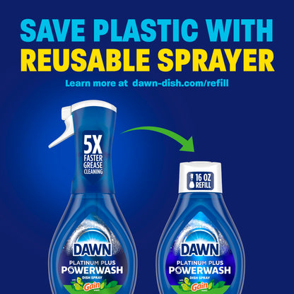 Dawn Powerwash Dish Spray Starter Kit + Refills