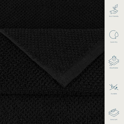 6-Piece CASA COPENHAGEN Cotton Towel Set