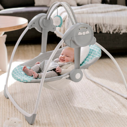 Ingenuity Portable Baby Swing for 0-9 Months