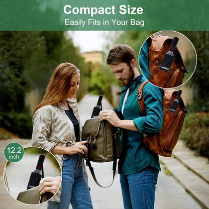 Rappeo Windproof Automatic Travel Umbrella