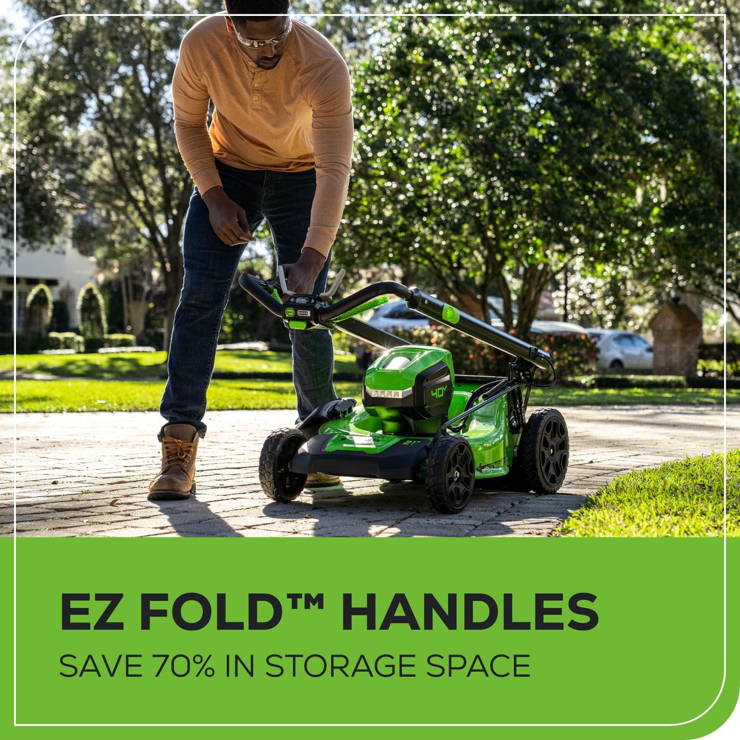 Greenworks 40V 21" Brushless Cordless (Self-Propelled) Lawn Mower