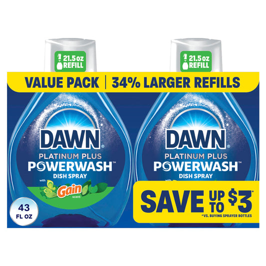 Dawn Powerwash Original Dish Spray Refills - 43 Fl Oz