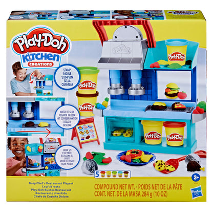 Play-Doh Busy Chef's Restaurant Playset for Kids