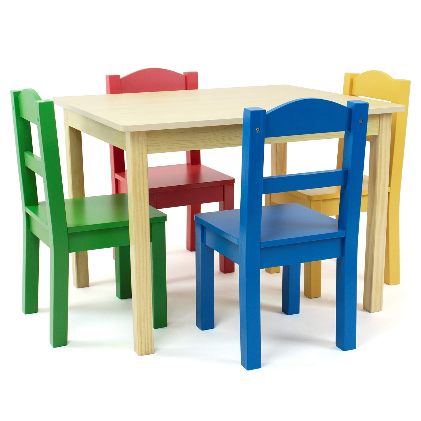 Humble Crew Kids Wooden Table and Chair Set