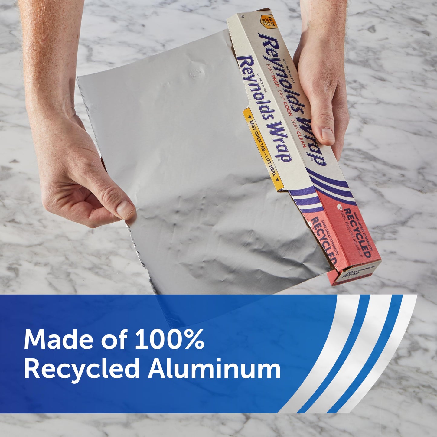 Reynolds Wrap Recycled Aluminum Foil Roll, 200 Sq Ft