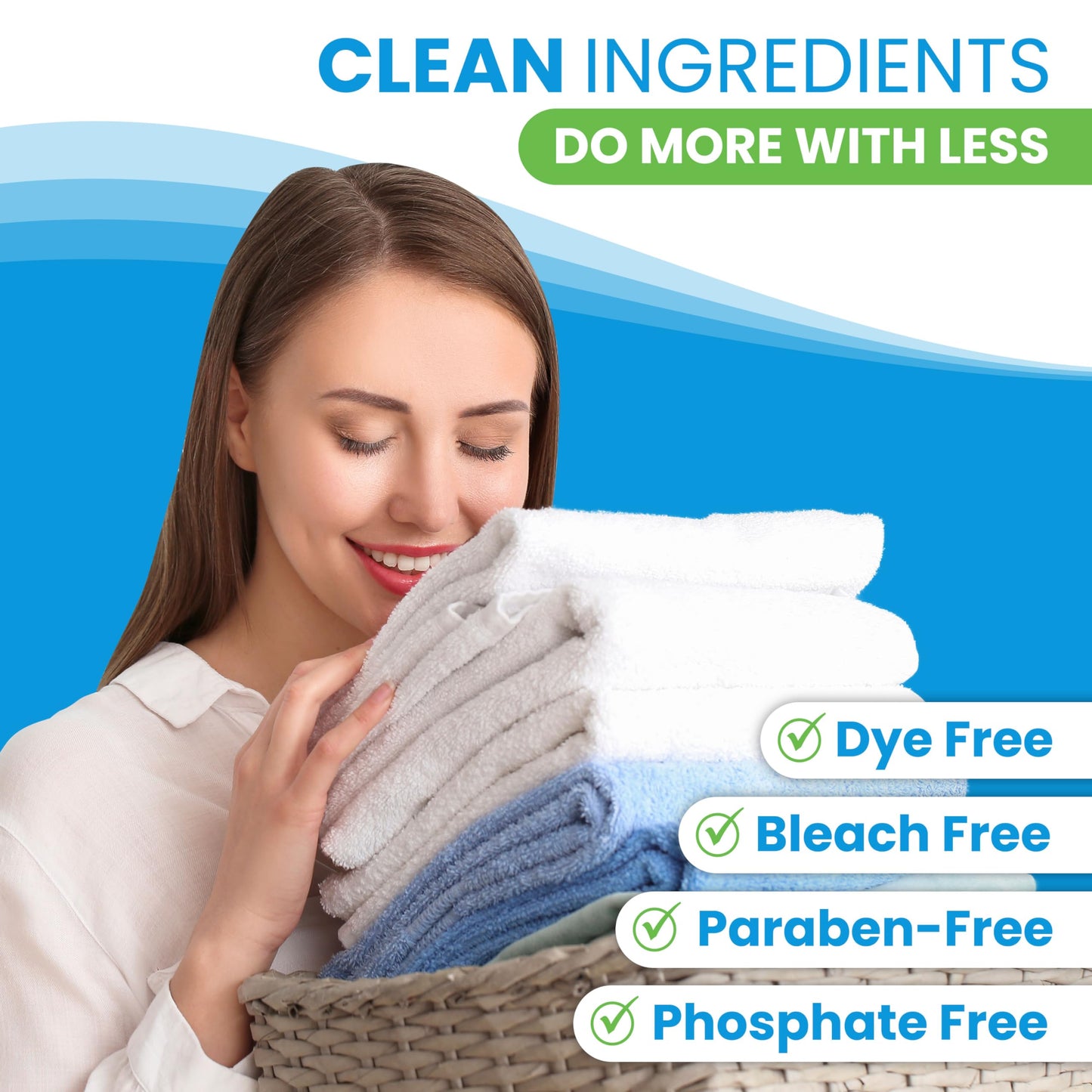 Clean Elements Laundry Detergent Sheets (100 Loads, 50 Sheet) Fragrance Free Unscented, Eco Earth Friendly Clean Breeze, Non Toxic People Safe, Washing Travel Supplies, Liquidless Pod Home Soap Washer