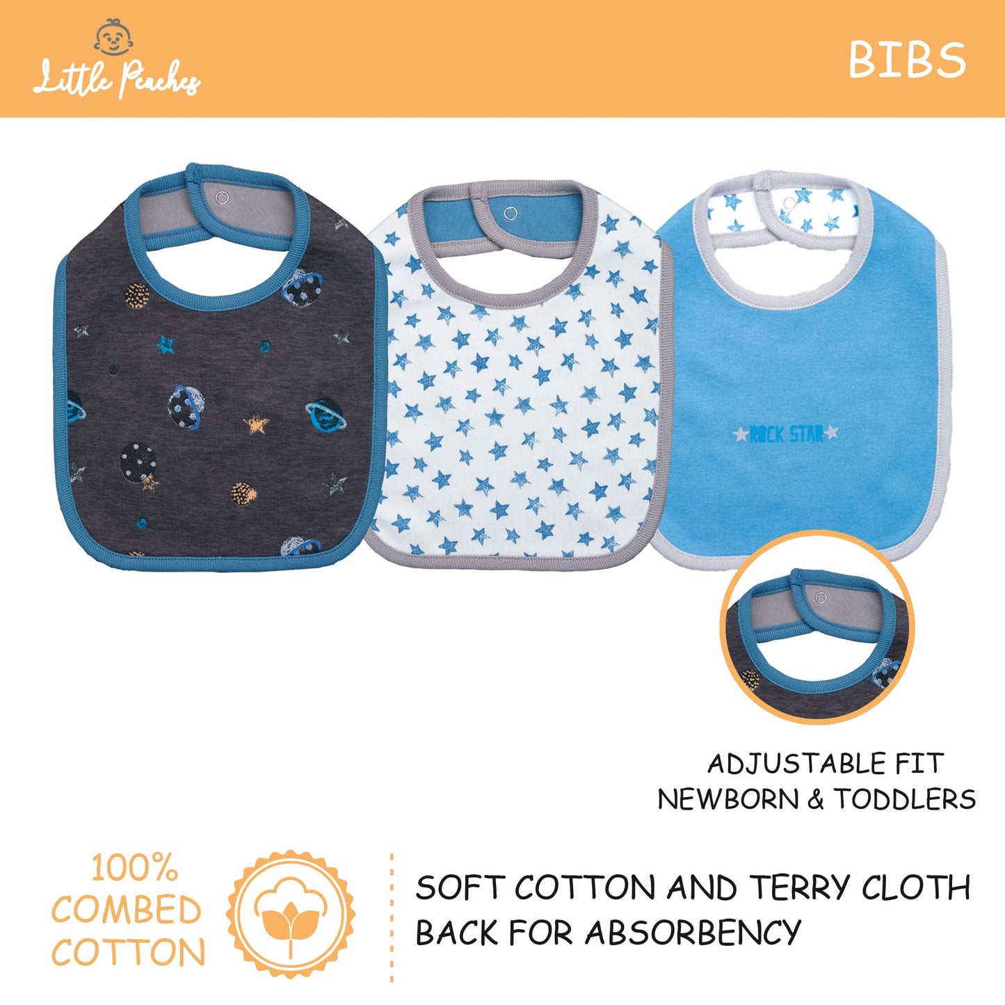 Newborn Baby Boy Clothes 15-Piece Essentials Set