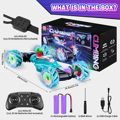 CANKETEC Gesture Sensing 4WD RC Stunt Car