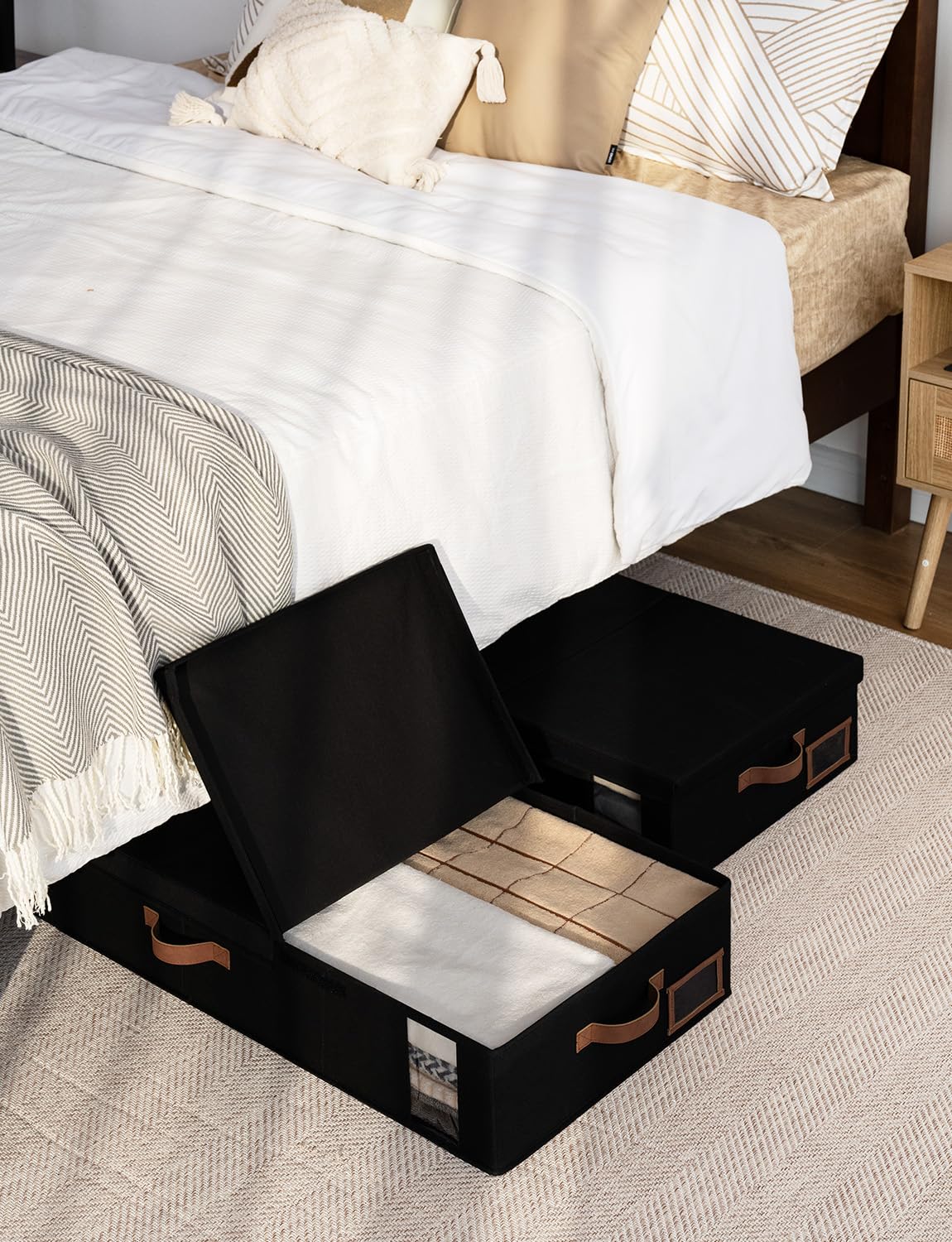 2-Pack Under Bed Storage Containers by StorageWorks