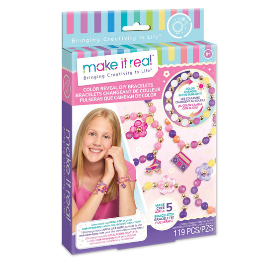 DIY Color Reveal Bracelets by Make It Real