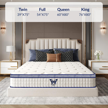 Queen Gel Memory Foam Pocket Spring Mattress