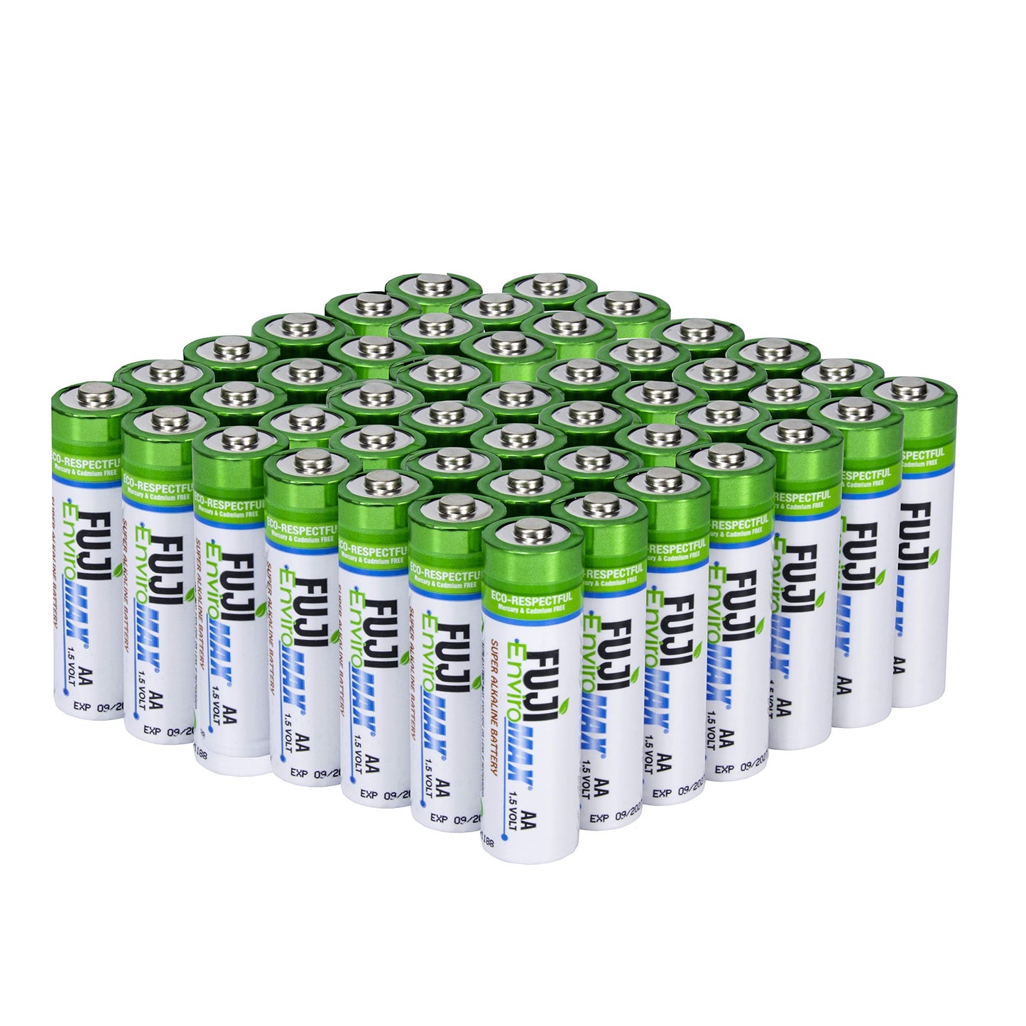 Fuji Enviromax AA Super Alkaline Batteries 48-Pack