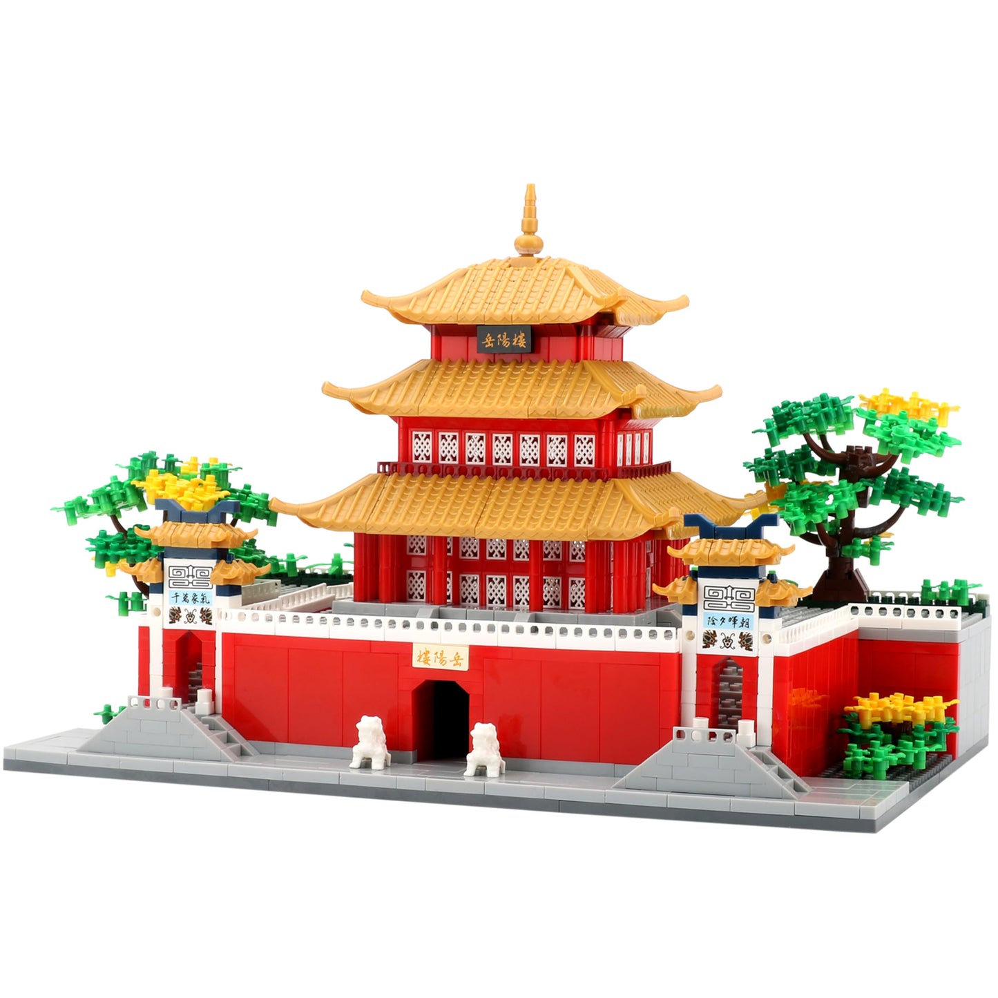 2236 Pcs Micro Building Blocks Asian Architecture Building Set