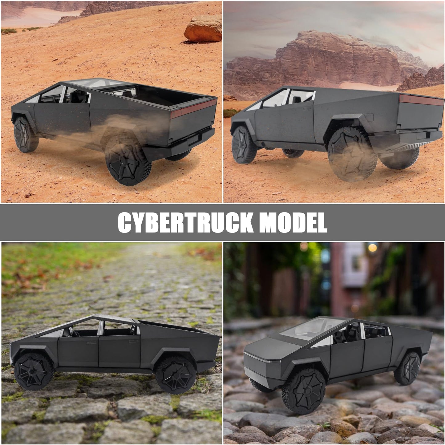 1/32 Cybertruck Diecast Truck with Lights & Sounds