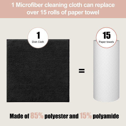 12 Pack Microfiber Cleaning Cloths!