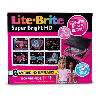 Lite Brite Barbie HD Light-Up Creative Screen