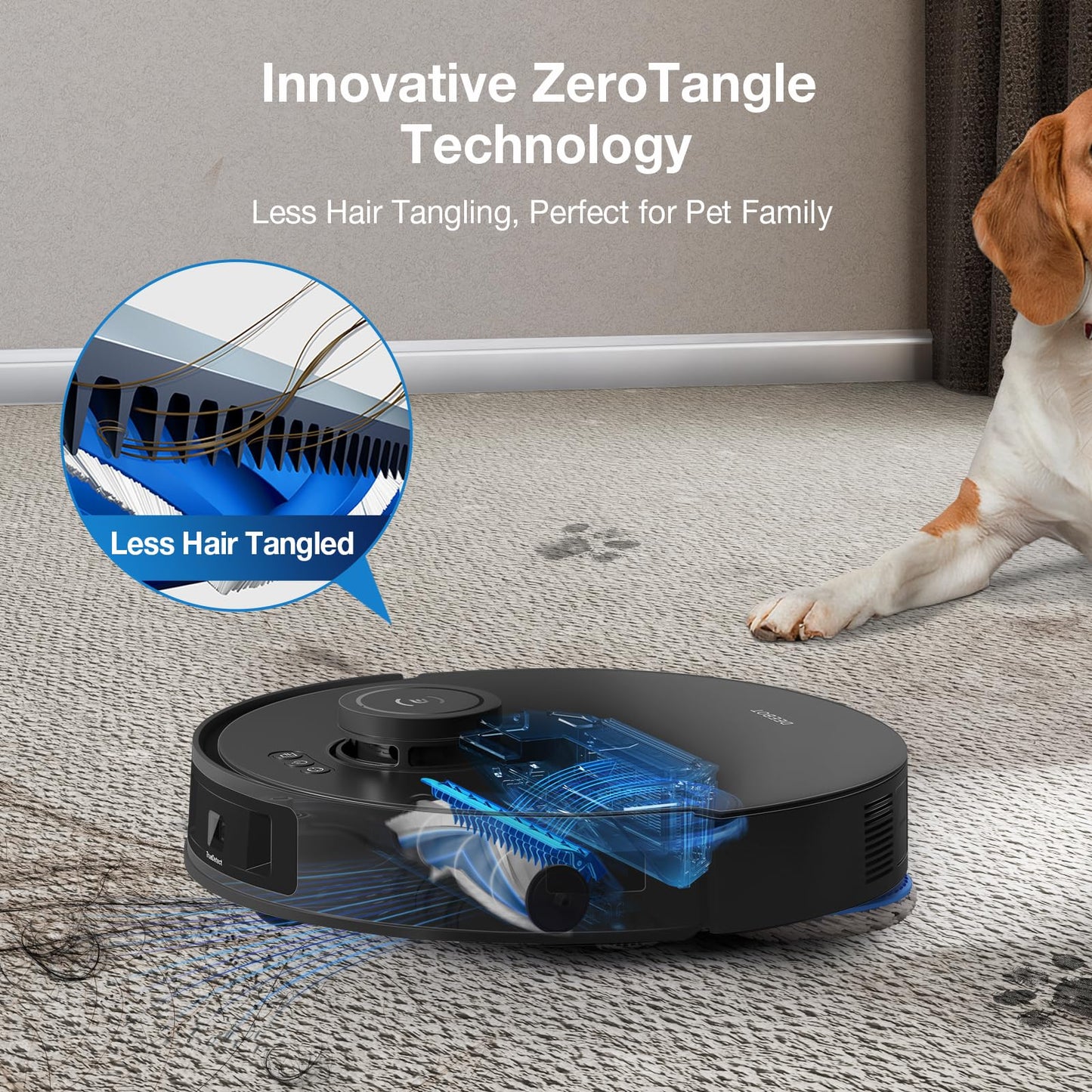 ECOVACS AI Robot Vacuum and Mop 11000Pa