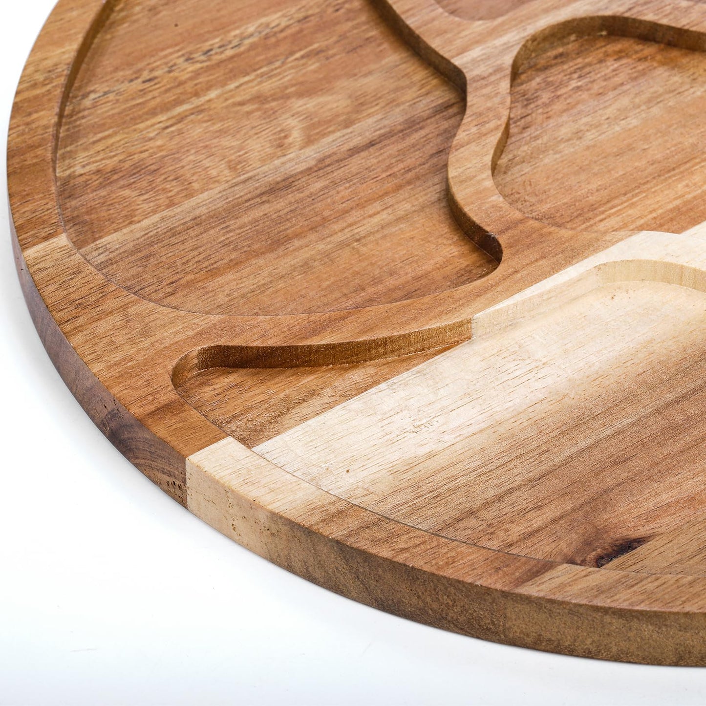 Acacia Wood Charcuterie Board Set of 2
