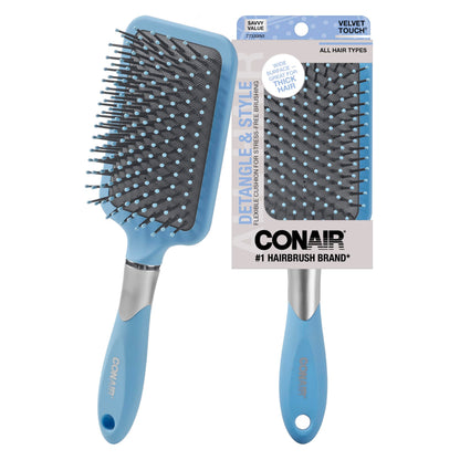 Conair Velvet Touch Detangling Hair Brush
