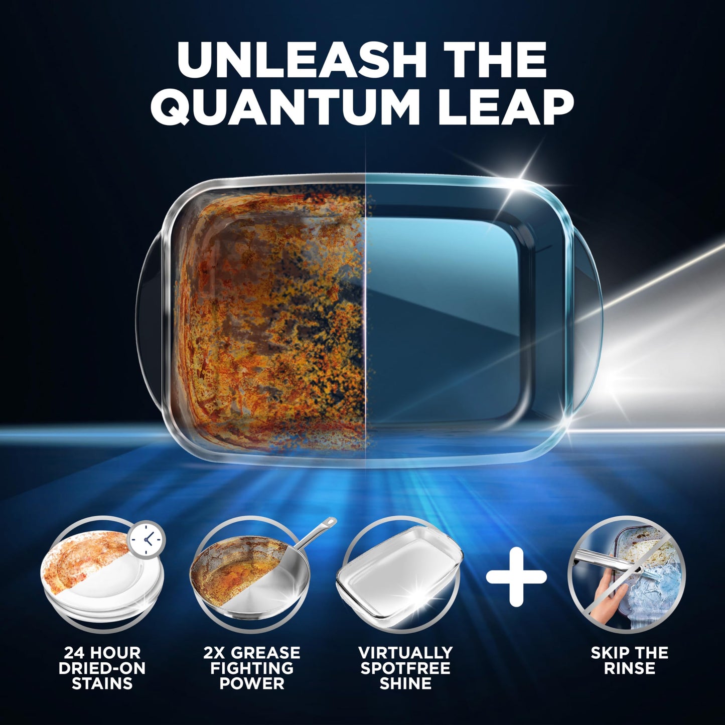 82 Count Finish Quantum Dishwasher Pods
