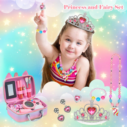 Kids Makeup Kit for Girls - Washable Set