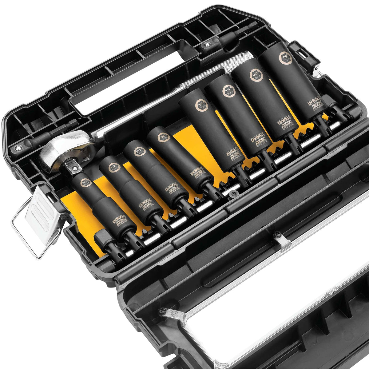 10 Piece DEWALT 1/2 Inch Impact Socket Set