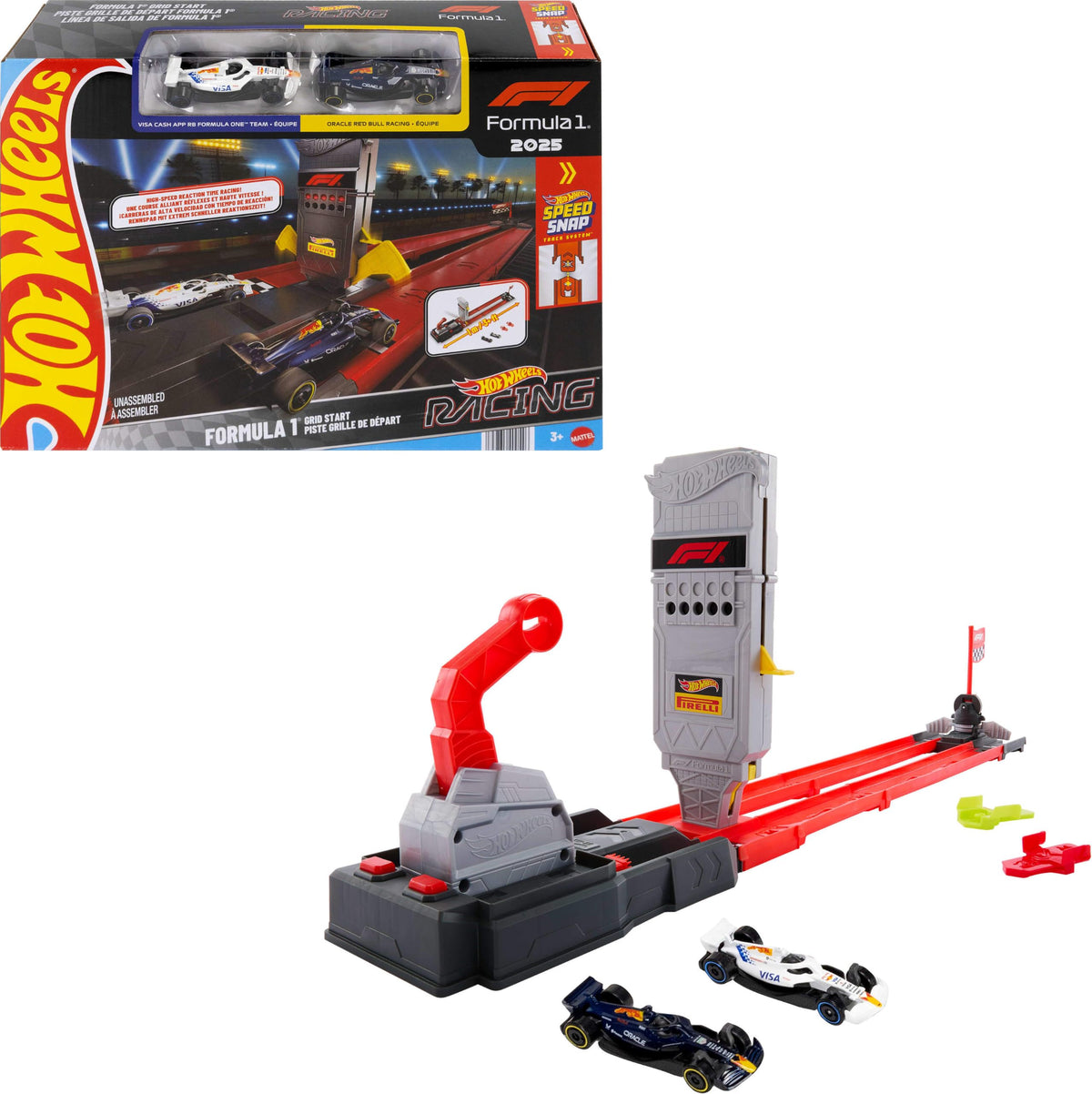 Hot Wheels Formula 1 Grid Start Track Set