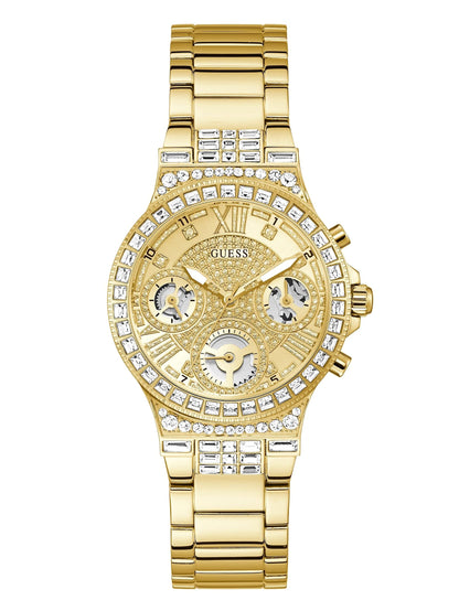 GUESS Crystal Accented Bracelet Watch