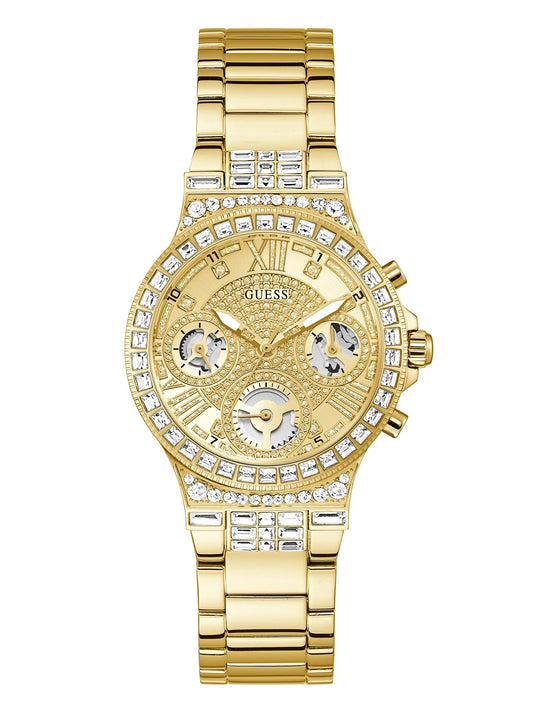 GUESS Crystal Accented Bracelet Watch