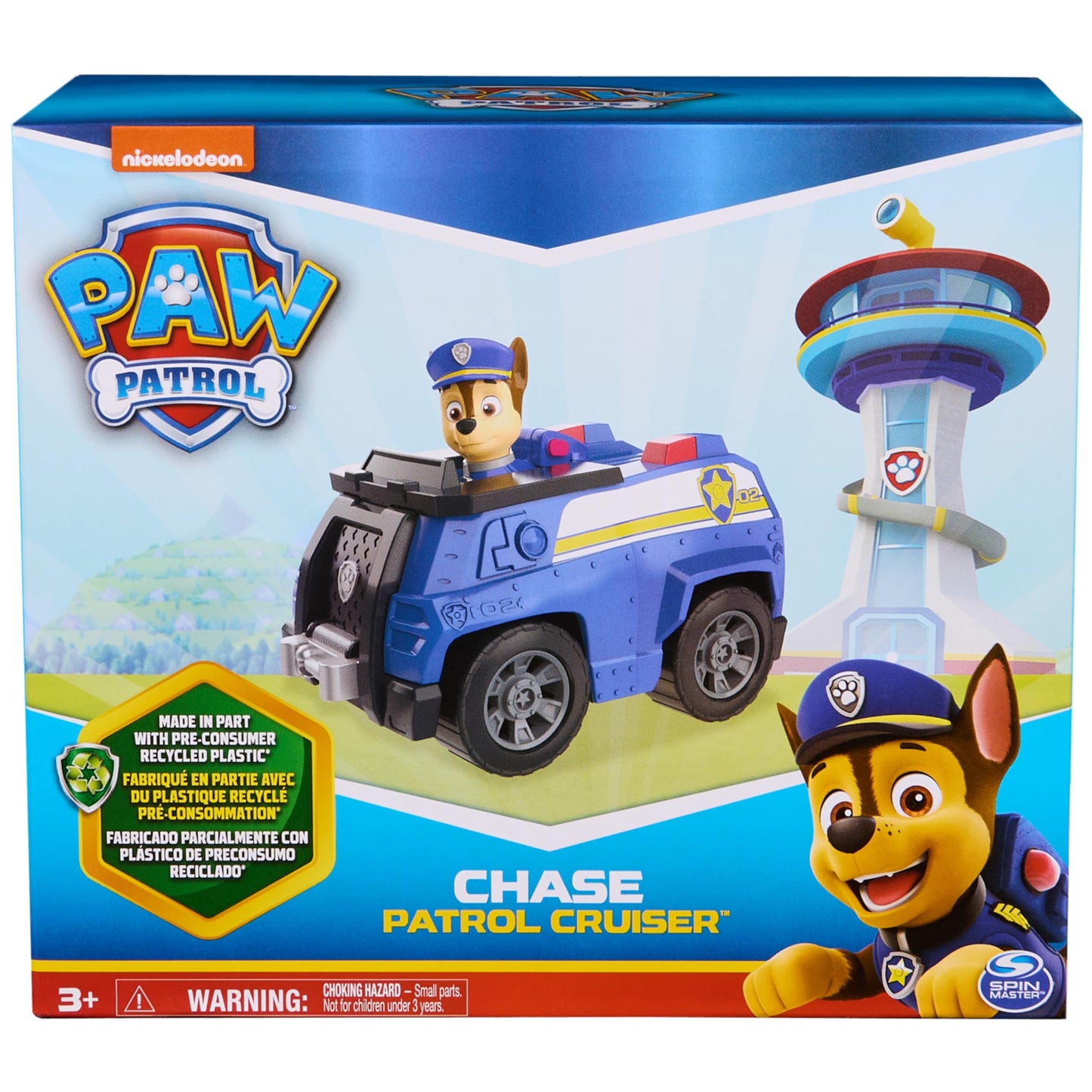 Paw Patrol Chase Patrol Cruiser Toy Car with Figure
