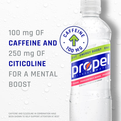 12 Pack Propel Energy Boost Flavored Water