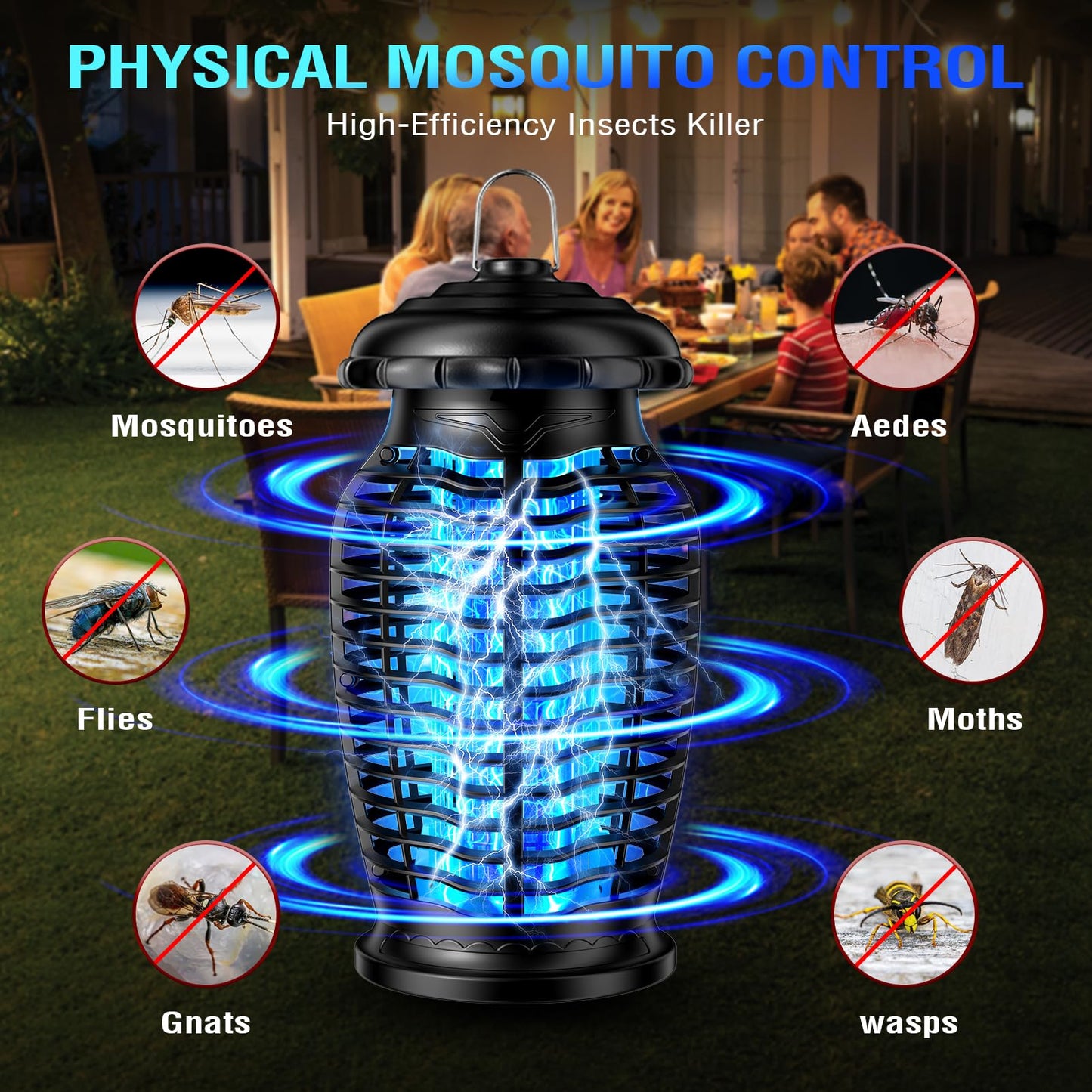 High Powered Electric Mosquito Zapper for Home