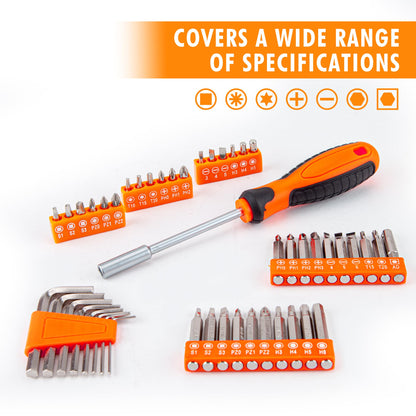 198 Piece CARTMAN 12V Cordless Drill Power Tool Kit