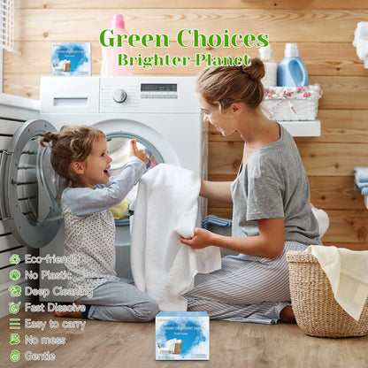 Dissolvable Laundry Detergent Sheets for 200 Loads