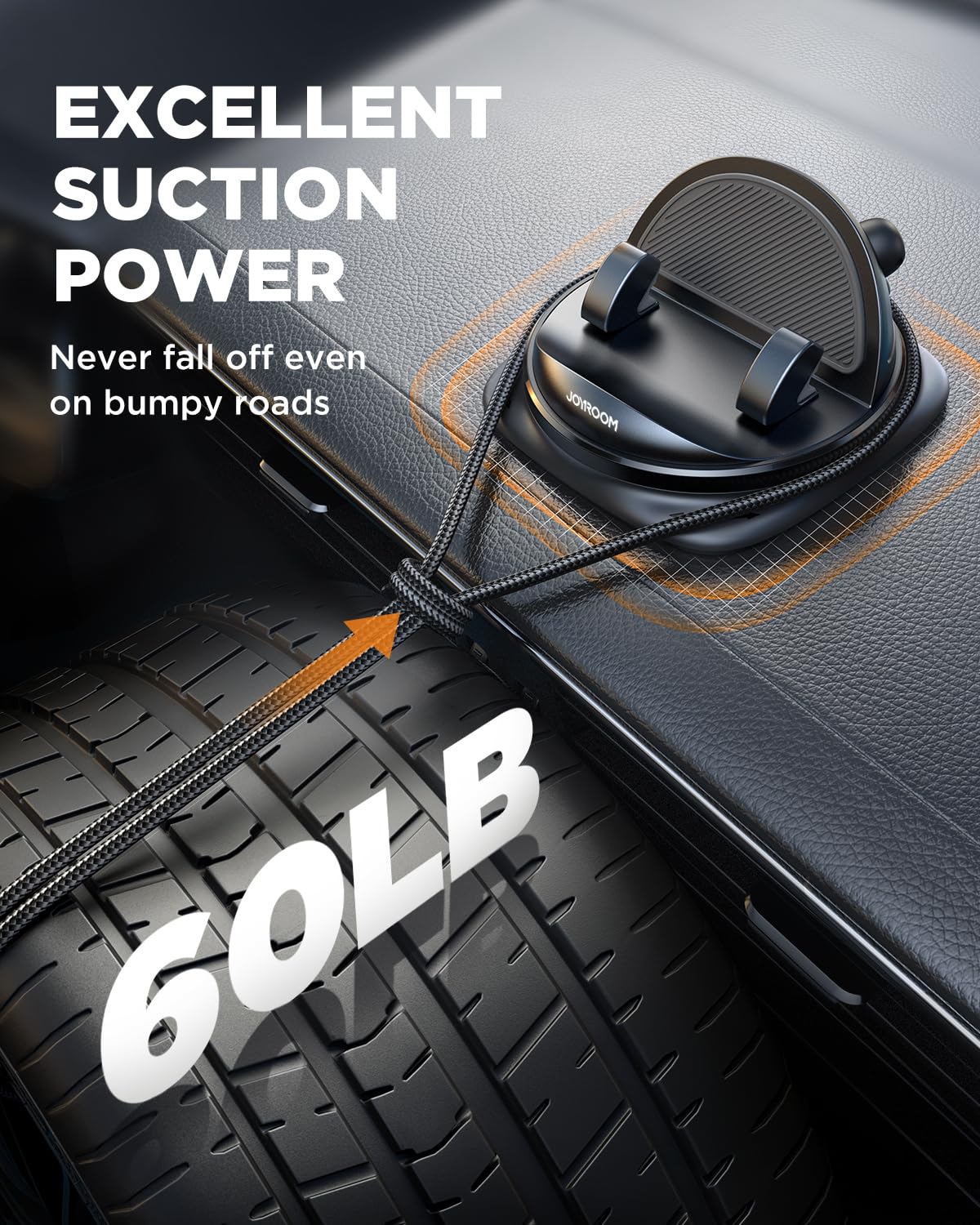 JOYROOM 360° Rotatable Car Phone Holder Mount