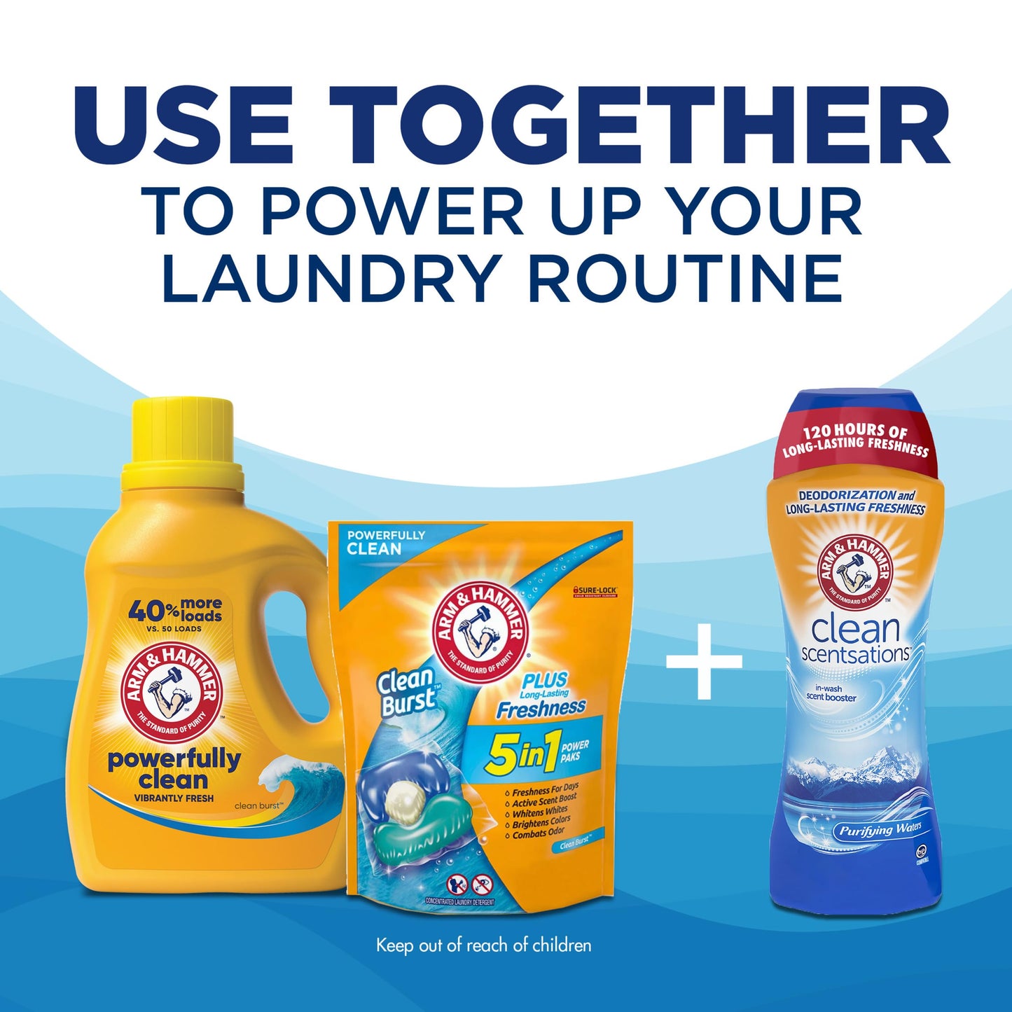 170 Loads Arm & Hammer Liquid Laundry Detergent