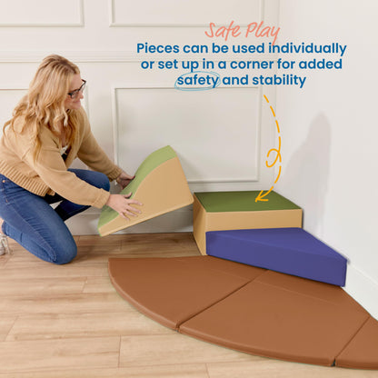 ECR4Kids 4-Piece Adventurer's Summit Slide Set