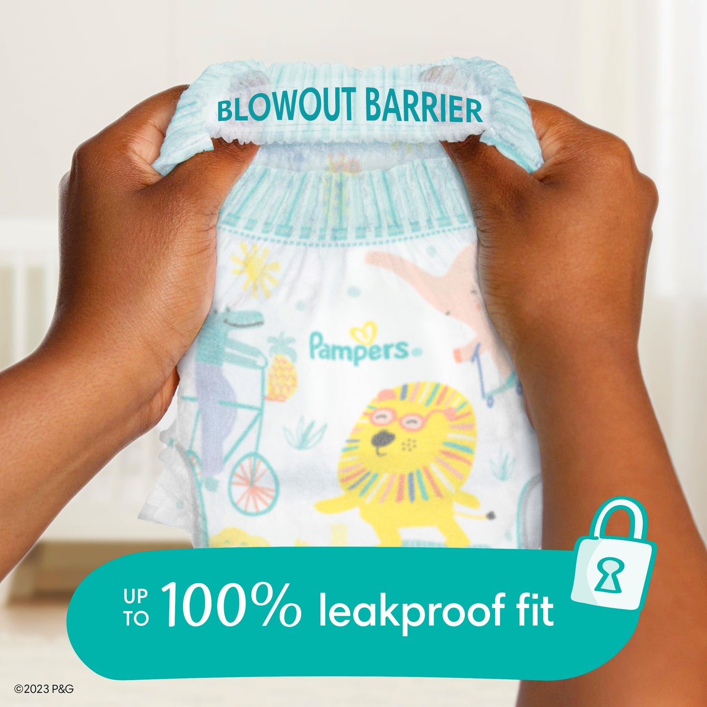 104 Count Pampers Cruisers 360 Diapers Size 6